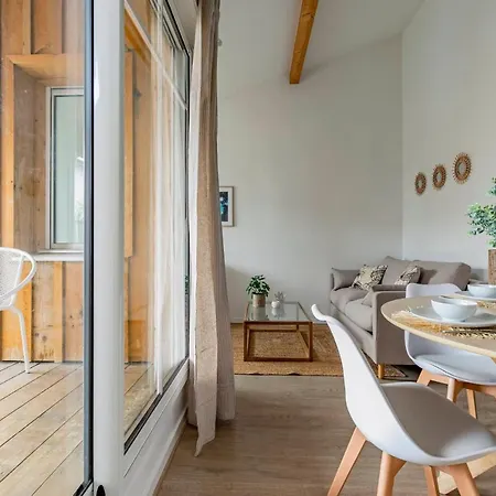 Apartman Nagaya - Petit Nid Avec Terrasse A 100m Du Bassin La Teste-de-Buch