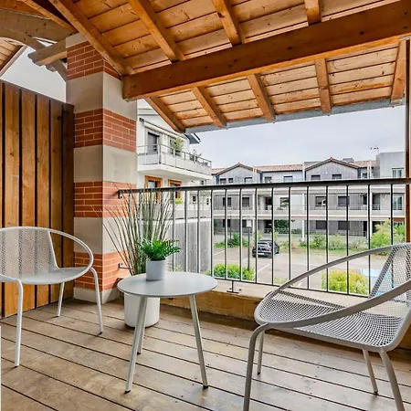Apartman Nagaya - Petit Nid Avec Terrasse A 100m Du Bassin *